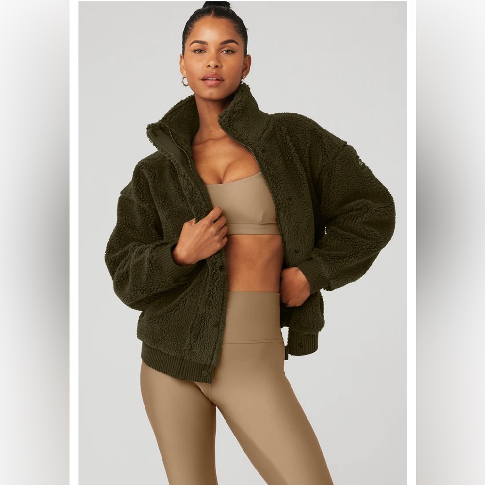 Alo Sherpa Varsity Jacket